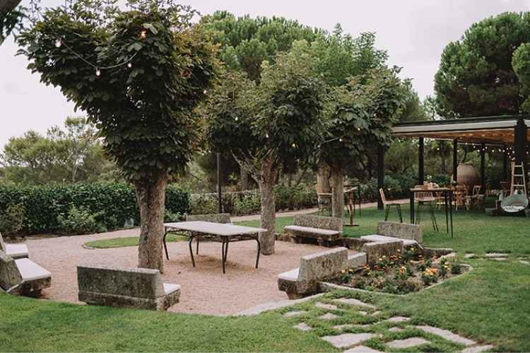 Jardines de espacio para eventos en Madrid